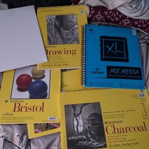 Lot of sketch books never used